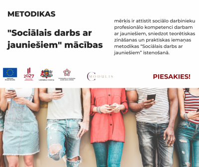 Metodikas “Sociālais darbs ar jauniešiem” mācību programma